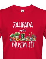 Pánské tričko Zahrada volá