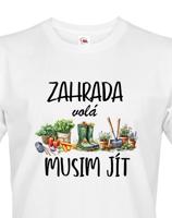 Pánské tričko Zahrada volá