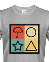 Pánské tričko ze seriálu Squid game- Oblíbený seriál Hra na oliheň