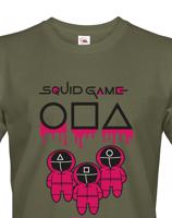 Pánské tričko ze seriálu Squid game- Oblíbený seriál Hra na oliheň