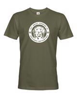 Pánské tričko Zlatý retrívr -  dárek pro milovníky psů