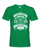 Pánské tričko Zrození legendy s českým lvem II - narozeninové triko