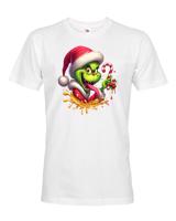 Pánské triko Grinch - skvělé vánoční triko