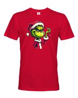 Pánské triko Grinch - skvělé vánoční triko