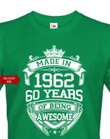 Pánské triko k narozeninám s volitelným rokem