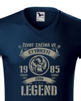 Pánské triko k narozeninám - zrod legend