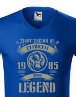 Pánské triko k narozeninám - zrod legend