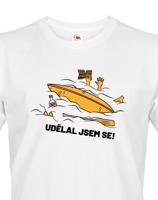 Pánské triko na vodu Udělal jsem se - dotisk jména nebo týmu