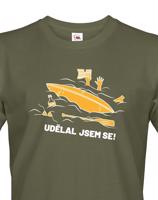 Pánské triko na vodu Udělal jsem se - dotisk jména nebo týmu