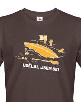 Pánské triko na vodu Udělal jsem se - dotisk jména nebo týmu