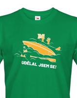 Pánské triko na vodu Udělal jsem se - dotisk jména nebo týmu