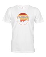 Pánské triko Retro sunset - triko pro milovníky cestování