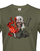 Pánské triko s motivem Zaklínač - Witcher - Geralt z Rivie