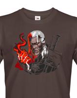 Pánské triko s motivem Zaklínač - Witcher - Geralt z Rivie