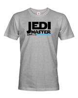 Pánské triko s nápisem Jedi Master  - dárek pro milovníka Star Wars