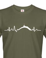 Pánské turistické triko EKG Lysá hora