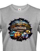Pánské vlastenecké tričko Ostrava - Moje Město