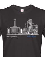 Pánské vlastenecké tričko Ostrava