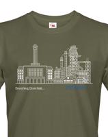 Pánské vlastenecké tričko Ostrava