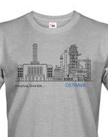 Pánské vlastenecké tričko Ostrava