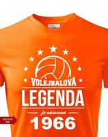 Pánské volejbalové tričko Volejbalová legenda