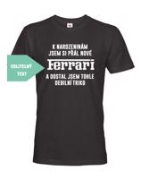 Pánské vtipné a  originální tričko K narozeninám / Vánocům jsem si přál...