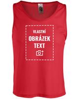 Pánský tréninkový rozlišovací dres - dres s vlastním potiskem - propracovaný editor