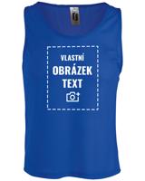 Pánský tréninkový rozlišovací dres - dres s vlastním potiskem - propracovaný editor