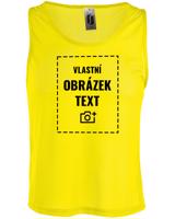 Pánský tréninkový rozlišovací dres - dres s vlastním potiskem - propracovaný editor