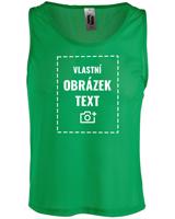 Pánský tréninkový rozlišovací dres - dres s vlastním potiskem - propracovaný editor