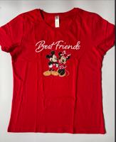 Párová trička Mickey a Minnie - skvělý dárek na Valentýna