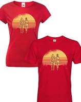 Párová trička pro vášnivé cestovatele - skvělý dárek pro páry