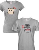 Párová tričká pro zamilované Nutella - Valentýnský dárek