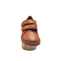 PEGRES CELOROČNÍ TENISKY BF54 0.1 Brown Dětské barefoot tenisky - 35