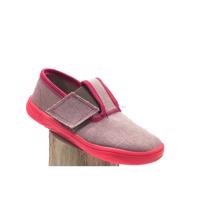 PEGRES PAPUČKY SBF 10F Textilní Růžová | Dětské barefoot přezůvky - 26