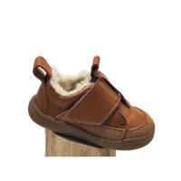 PEGRES PRVNÍ ZIMNÍ BOTIČKY SBF64W Hnědá Dětské první barefoot zateplené botičky - 21
