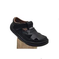 PEGRES SANDÁLKY SBF 51L Černá Dětské barefoot sandály - 31