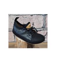 PEGRES TENISKY BF33 JUNIOR Black Dětské barefoot tenisky - 23