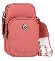 Pepe Jeans Corin dámská taška na mobil - terakota