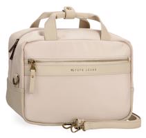 Pepe Jeans Morgan toaletní taška přes rameno - béžová 7924733
