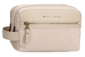 Pepe Jeans Morgan toaletní taštička - béžová