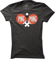 Ping pongové tričko Ping Pong Cross pro ženy