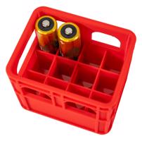 PIX Originální organizér na tužkové baterie AA - přepravka - červená (na vybité baterie)