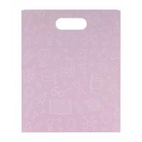 Plastové desky na školní sešity BAAGL School - růžové