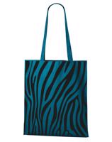 Plátěná taška s motivem zebry - vkusná, praktická a stylová plátěná taška