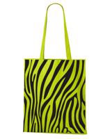 Plátěná taška s motivem zebry - vkusná, praktická a stylová plátěná taška