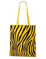 Plátěná taška s motivem zebry - vkusná, praktická a stylová plátěná taška