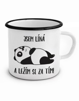 Plecháček - Jsem líná a ležím si za tím!  - ideální dárek pro ženy