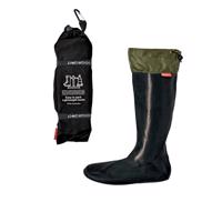 POKEBOO Black Green Barefoot holínky - 41,5–42,5