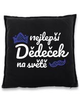 Polštář pro dědečka - Nejlepší dědeček na světě - dárek pro dědečka